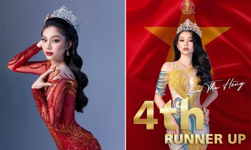 Lâm Thu Hồng đoạt giải Á hậu 4 tại Hoa hậu Hoàn cầu 2022
