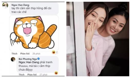 Á hậu Phương Nga lỡ miệng lộ chuyện Hoa hậu Ngọc Hân sắp kết hôn