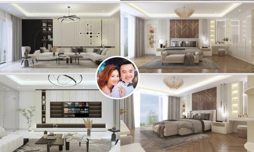 Không gian bên trong nhà mới của vợ chồng Dương Ngọc Thái