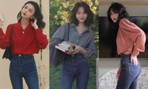 Chiếc 'quần ống loe' bỗng nhiên được ưa chuộng mặc như thế này, vừa cổ điển vừa thời trang, khoe đôi chân thon và vẻ đẹp rất cao cấp