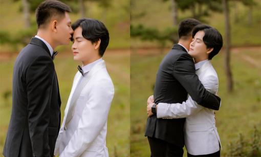 Full ảnh cưới nét căng của cặp đôi đồng tính nam từng gây sốt ở 'Người ấy là ai'