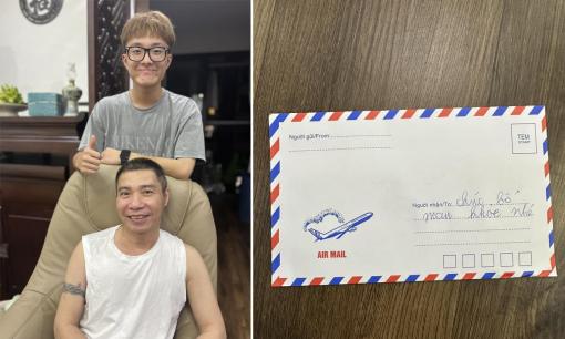 Nghệ sĩ Công Lý tiết lộ món quà con trai tặng mình: 'Con trai bố lớn thật rồi'