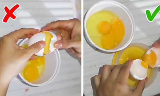 Đập trứng chiên và những sai lầm trong nấu ăn mà nhiều bà nội trợ thường mắc phải 