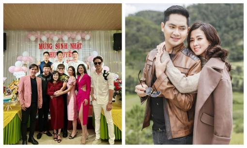 Minh Luân hiếm hoi xuất hiện cùng bạn gái nhưng né tránh đứng gần trong một khung hình