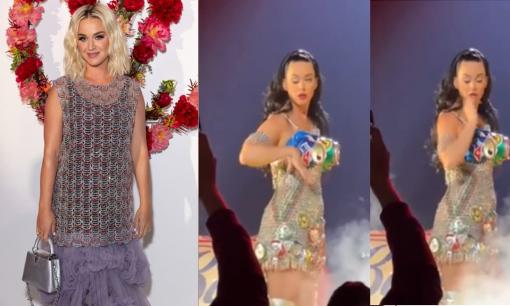 Nữ ca sĩ Katy Perry bị nghi liệt một phần mặt