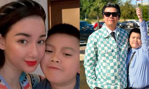 MC Quỳnh Chi sang Mỹ thăm con trai, chồng cũ chia sẻ 'tin vui' liên quan đến quý tử