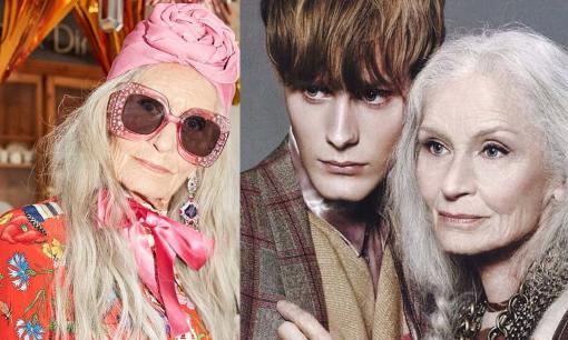 Tiết lộ từ 'Cụ bà siêu mẫu' Daphne Selfe khi vẫn làm nghề ở tuổi 94, điểm gì để cạnh tranh với dàn chân dài trẻ đẹp?