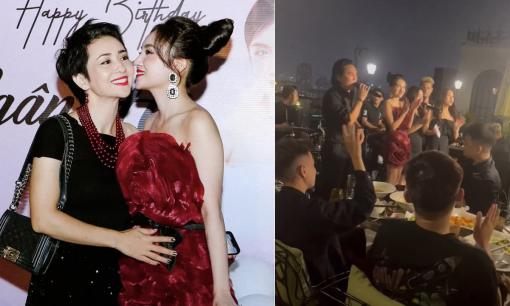 Nhạc sĩ Tú Dưa hội ngộ vợ cũ - Thúy Hiền Wushu tổ chức sinh nhật cho con gái