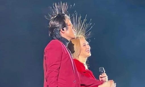 Hà Anh Tuấn nói về bức ảnh 'tóc dựng ngược' cùng Mỹ Tâm trên sân khấu 'Tri âm'