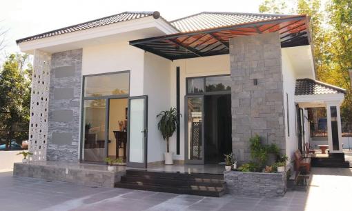 Mẫu nhà cấp bốn mái Nhật kiểu mới, không gian sống sang trọng cho đại gia đình 