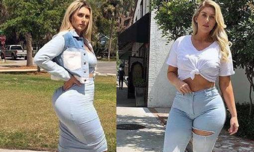 Người mẫu ngoại cỡ nặng 78 kg có thân hình quyến rũ hơn Kim Kardashian, tập thể hình không phải để giảm cân