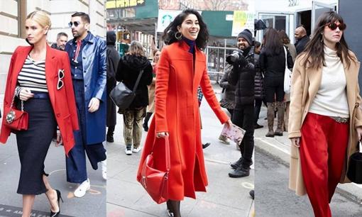 Đừng nghĩ rằng màu đỏ khó mặc, hãy xem các chuyên gia chụp ảnh đường phố ở nước ngoài, rất phong cách và cao cấp 