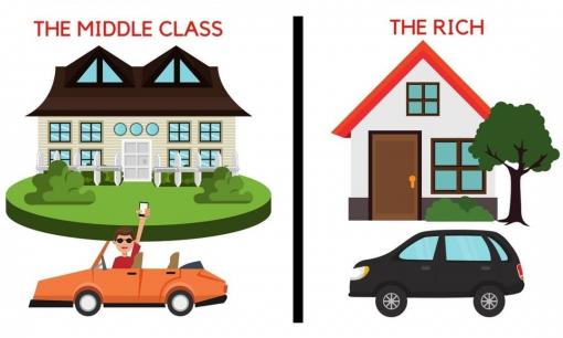 Khác biệt mong manh giữa người trung lưu và người giàu: Bạn muốn mình thuộc tầng lớp nào?