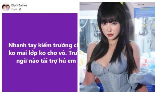 Elly Trần ráo riết tìm trường mới cho con sau khi bóc phốt chồng ngoại tình