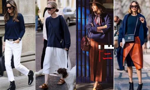 Tại sao bạn nên mặc nhiều màu xanh nước biển? 4 công thức phối màu thu - đông đẹp mê ly