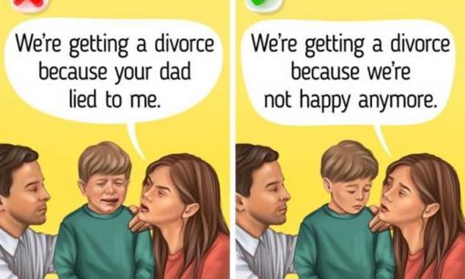Cách nói chuyện với con cái về việc ly hôn