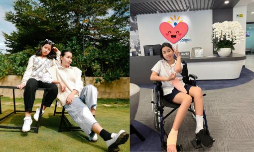 Lưu Hương Giang hốt hoảng vì con gái gặp sự cố ở trường