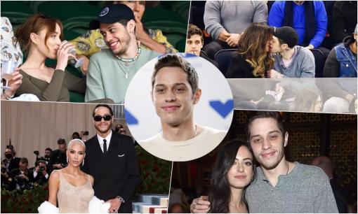 Lịch sử hẹn hò của 'cây hài sát gái' Pete Davidson: Từ Ariana Grande đến Kim Kardashian