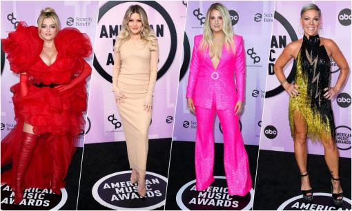 Dàn sao nổi tiếng xuất hiện tại thảm đỏ American Music Awards 2022, ai cũng quyến rũ