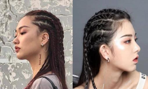 Nhiều cô gái thích kiểu tóc này, chẳng trách đường chân tóc xê dịch, chất tóc ngày càng tệ
