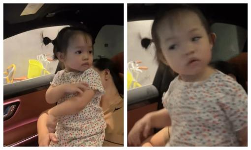 Mẹ Đàm Thu Trang tung clip Suchin 'quẩy' nhiệt tình khi nhạc nổi lên khiến dân tình cười no nê