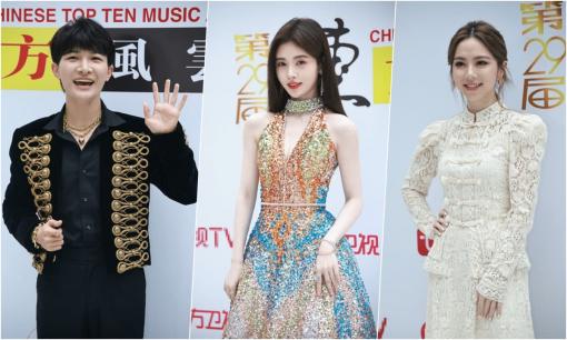Sao Cbiz trên thảm đỏ 'Oriental Billboard', dàn nữ nhân xinh đẹp lộng lẫy, nhan sắc 'bất phân thắng bại' 