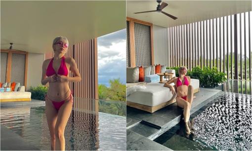 Tóc Tiên khoe trọn body cực cháy với bikini 2 mảnh, độ nóng bỏng ngày càng lên hương