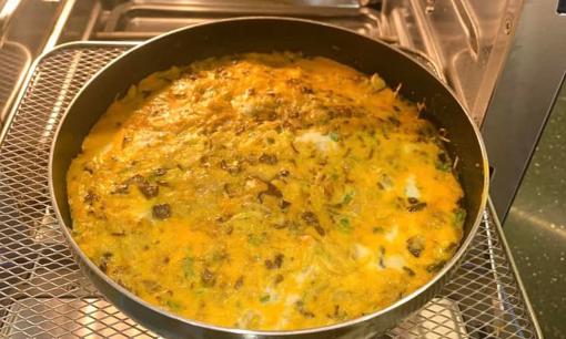 Học làm món chả trứng bằng nồi chiên không dầu, hương vị thơm ngon, bên trong mềm ẩm