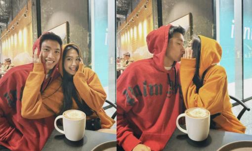 Đoàn Văn Hậu khiến hội FA ghen tị khi đăng ảnh hôn Doãn Hải My cực ngọt