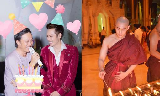 Cháu nuôi của Hoài Linh tiếp tục xuất gia gieo duyên giống MC Đại Nghĩa