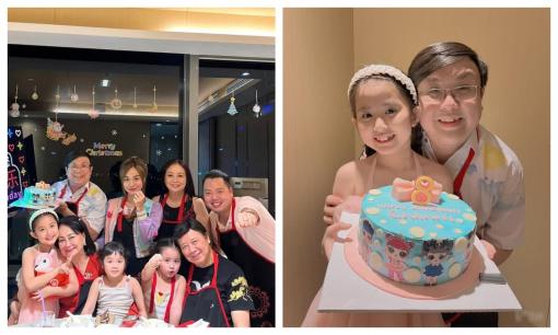 Gia Bảo mừng sinh nhật con gái yêu, NSƯT Bảo Quốc cũng tham dự