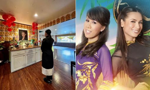 Ca sĩ Mai Thiên Vân gặp hiện tượng kỳ lạ khi viếng Phi Nhung ở Mỹ 