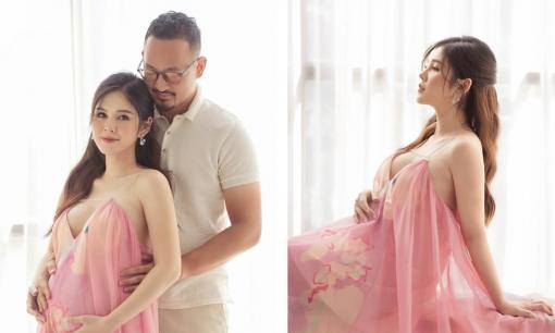 Sắp lâm bồn, MC Thu Hoài gửi lời nhắn nhủ đến chồng doanh nhân