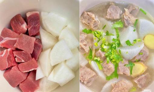 Mùa củ cải đang nhiều, đem nấu với thịt bò thì 'bao nhiêu cũng hết', cách làm đơn giản đến không ngờ