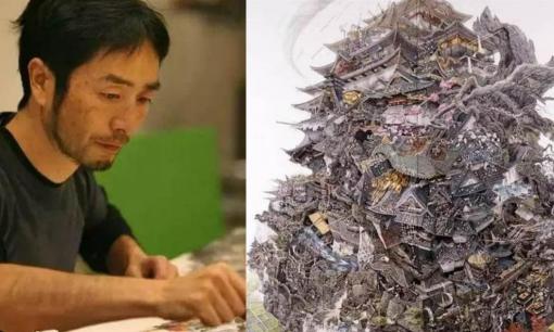 Họa sĩ giỏi nhất Nhật Bản vẽ một bức tranh mất 3 năm, phóng to lên gấp 10 lần mới biết sự thật