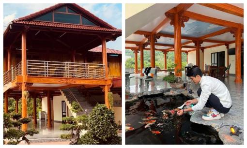 Mạc Văn Khoa khoe cơ ngơi tại quê nhà xịn xò, chị gái nam nghệ sĩ cũng hiếm hoi lộ diện