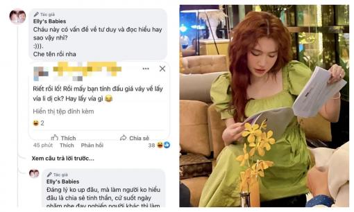 Elly Trần nói gì khi bị dân mạng mỉa mai: 'Đấu giá váy về lấy vía li dị chồng'?