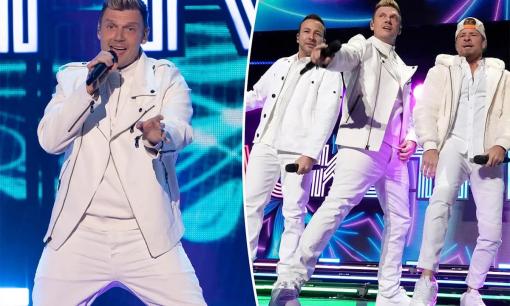 Nick Carter (Backstreet Boys) lần đầu xuất hiện trên sân khấu sau khi bị cáo buộc cưỡng hiếp fan