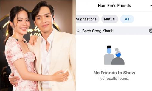 Giữa nghi vấn rạn nứt mối quan hệ, Bạch Công Khanh 'thẳng tay' hủy kết bạn với Nam Em?