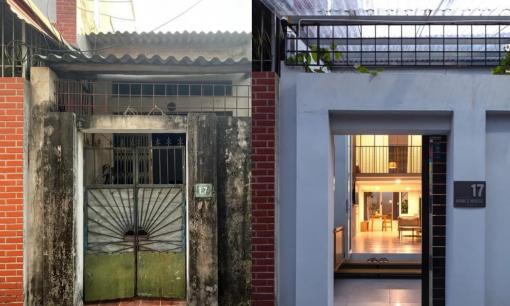 Cải tạo nhà nhỏ, bí bách, xuống cấp thành không gian sống mới, ai nhìn cũng phải kinh ngạc 