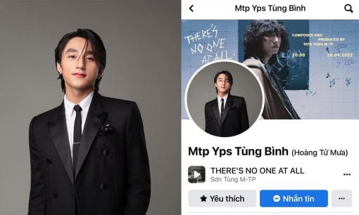 Facebook Sơn Tùng bất ngờ đổi tên lúc nửa đêm khiến fans hoang mang