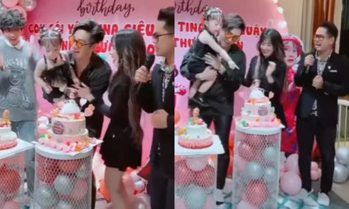 Vợ chồng Lâm Chấn Khang tổ chức sinh nhật cho con gái, nhóc tỳ chiếm trọn spotlight tại buổi tiệc