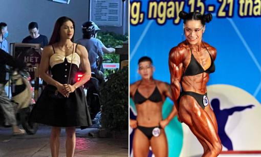 Gái xinh gây xôn xao mạng xã hội với vóc dáng lực lưỡng trong váy ngắn điệu đà, danh tính gây bất ngờ