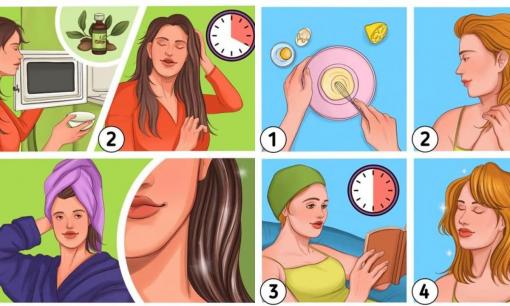 8 mẹo phục hồi tóc hư tổn