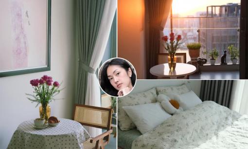 MC Misoa Kim Anh hé lộ không gian sống nhỏ nhưng sạch sẽ, gọn gàng