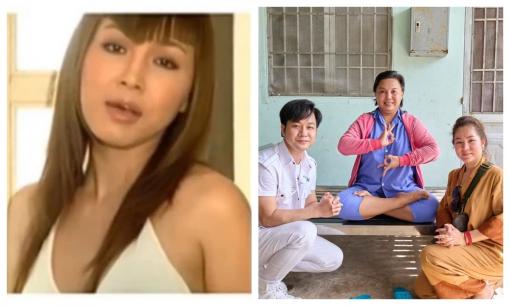 Thúy Nga ghé thăm chị gái Vĩnh Thuyên Kim từng là ngôi sao đình đám một thời ở bệnh viện tâm thần