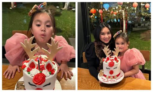 Y Phụng mừng sinh nhật 5 tuổi cho ái nữ, bé Paris càng lớn càng như bản sao của mẹ
