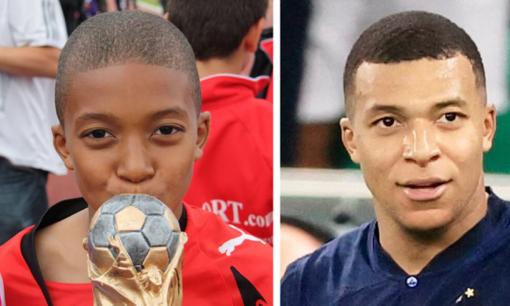 Đây là diện mạo của 12 ngôi sao bóng đá quốc tế khi còn nhỏ