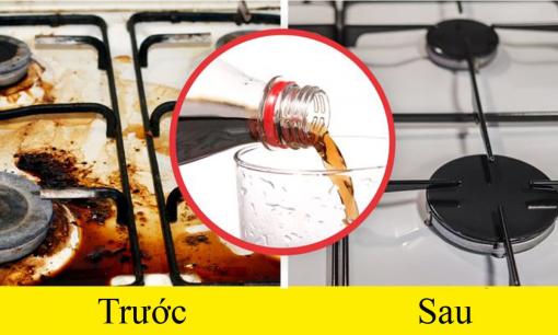 6 cách làm sạch và loại bỏ vết dầu mỡ bám trên bếp
