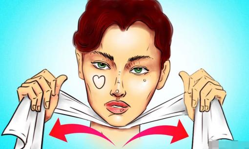 Cằm đôi sẽ không bao giờ xuất hiện vì sáng nào tôi cũng quấn khăn tắm và tập bài tập này 